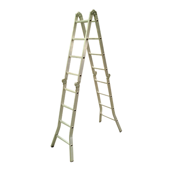 Laddermenn Ladders | L M Metals (S) Pte Ltd | Adjustable Folding Ladder